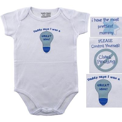 Baby Cute Quotes on New Arrivals    Baby Sasy Bodysuits   Adorable Sayings For Boys