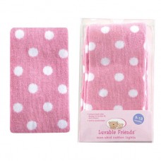 Luvable Friends Polka Dot Cotton Tights