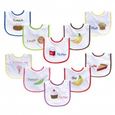 Luvable Friends 5-Pack Food Bibs