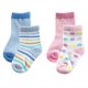 Luvable Friends 2pk Novelty Stripe Dot Socks 