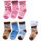 Luvable Friends 3-Pack Fashion Socks for Baby