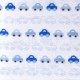 Luvable Friends Flannel Fitted Crib Sheet, Blue Cars