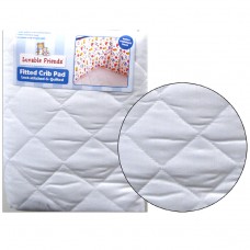 Luvable Friends Lock-Stitched & Quilted Fitted Crib Pad