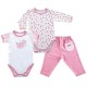 Hudson Baby Carousel Horse Bodysuit, Long Sleeve Bodysuit & Pant