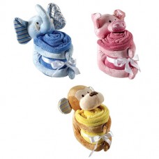 Hudson Baby Plush Animal & Blanket