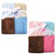 Hudson Baby Multi-Fabric Blanket