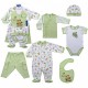 Hudson Baby 6-Piece Rainforest Layette Set