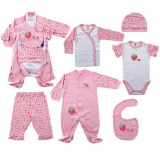 Hudson Baby 6-Piece Sweet Baby Layette Set