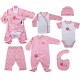 Hudson Baby 6-Piece Sweet Baby Layette Set